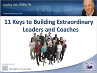 Webinar on Developing Extraordinary Leaders and Coaches