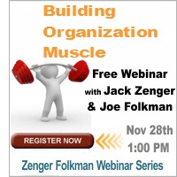 November 28 Webinar on Building Organization Muscle